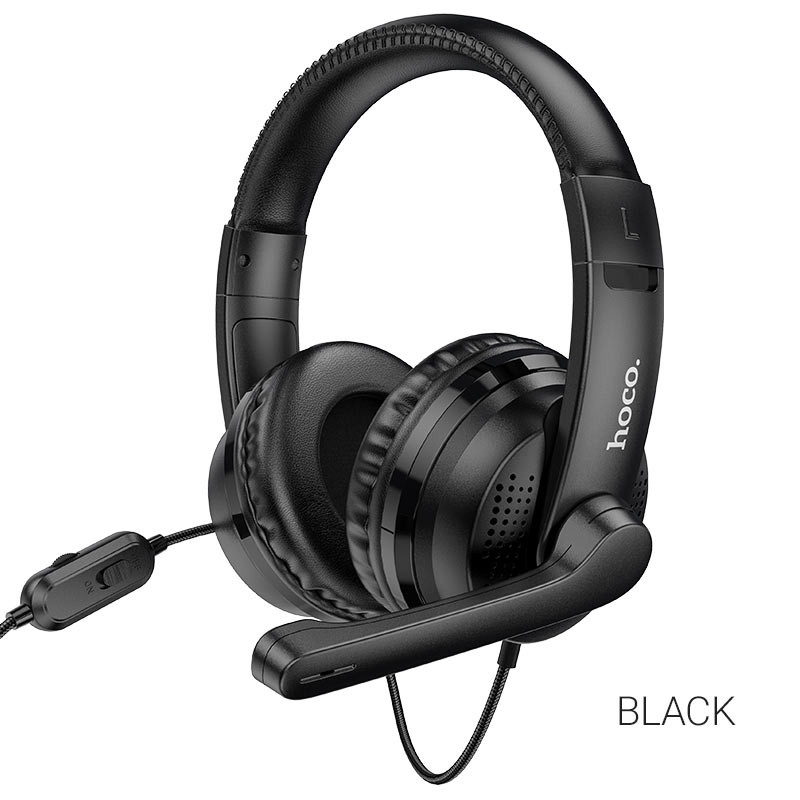Наушники полноразмерные Hoco W103 Magic tour gaming, black Наушники полноразмерные Hoco W103 Magic tour gaming, black