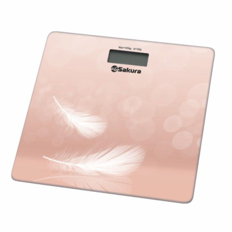 Весы напольные электронные SAKURA SA-5065F ultraslim 180кг "перья"