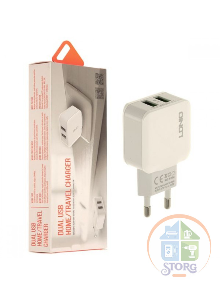 СЗУ LDNIO A2202 2,4A 2USB Ports