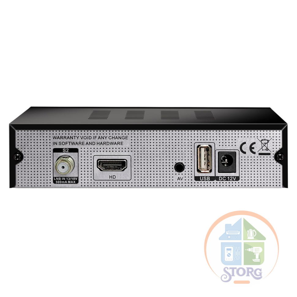 Спутниковый ресивер World Vision Foros M S2 ( Металл , Дисплей , мощ. проц GUOXIN GX6605 (600МГц)
