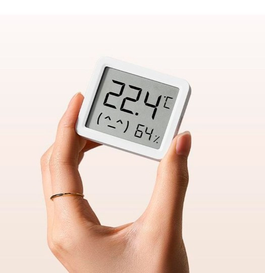 Метеостанция Xiaomi Mijia Temperature and Humidifer 3Mini (MJWSD06MMC) темп.0–60°C, точность 0,1°C