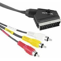 Кабель S-TORG 3RCA/SCART СКАРТ-Тюльпаны с переключателем