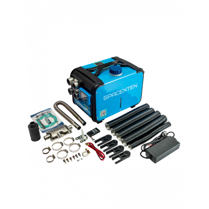 Автономный Отопитель (Сухой Фен) Spacexten SP-3V1/4K, 8kW, 12/24/220V, Bluetooth, 4 сопла