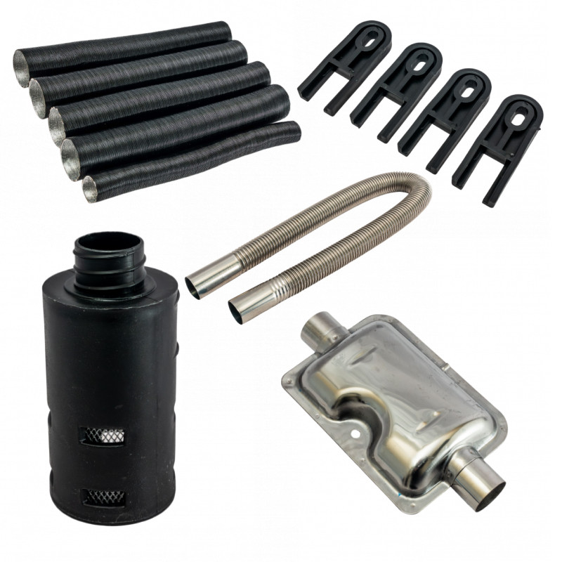 Автономный Отопитель (Сухой Фен) Spacexten SP-3V1/4K, 8kW, 12/24/220V, Bluetooth, 4 сопла