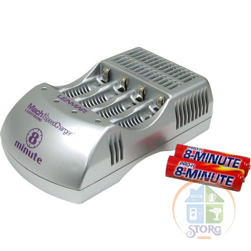 Зарядное устройство Lenmar PRO MSC815 (для 2AA/AAA) (заряд за 8 минут)