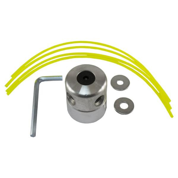 Катушка для триммера "GREEN" DL-0209 (желтый квадрат) /уп.100шт.