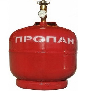 Баллон газовый 9.6 л вентиль для сжиженных углеводородных газов на давление до 1,6 МПА