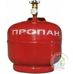 Баллон газовый 9.6 л вентиль для сжиженных углеводородных газов на давление до 1,6 МПА