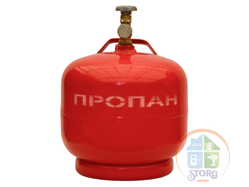 Баллон газовый 9.6 л вентиль для сжиженных углеводородных газов на давление до 1,6 МПА