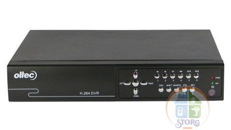 Аналоговый видеорегистратор 8 канальный Oltec HDVR 08 ANV 2ТБ