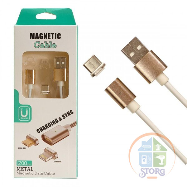 Магнитный дата Кабель USB TPE for Type-C 1000mm Magnitnyi  ( 100% Качество)