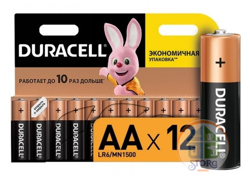Элемент питания Duracell LR6/12BL MN1500