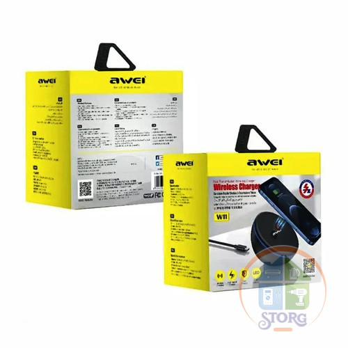 Беспроводное зарядное устройство Awei W-11 10W