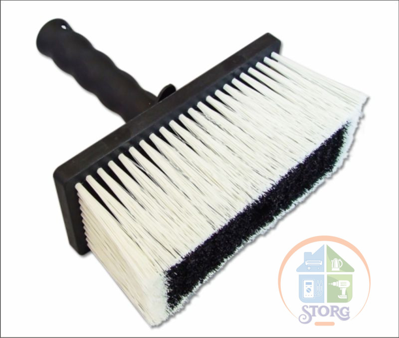 Кисть-макловица 160х60 мм, искусственная щетина, пластиковый корпус, без ручки, ON