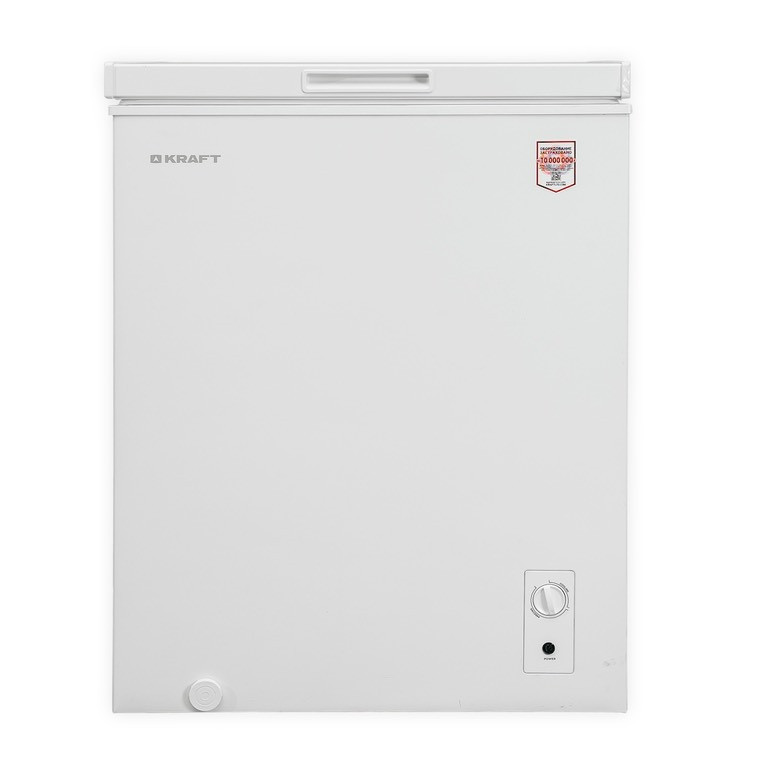 Морозильный ларь Kraft BD(W)-152QX, Белый, 155л, замороз.8 кг/сутки, 2корз,242 кВт·ч/год, 85х63,2х55