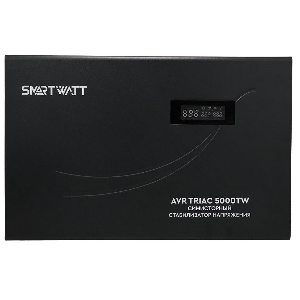 Стабилизатор напряжения симисторный Smartwatt AVR Triac 5000TW (5000ВА, 100–260В, 220В, чист.синус) Стабилизатор напряжения симисторный Smartwatt AVR Triac 5000TW (5000ВА, 100–260В, 220В, чист.синус)
