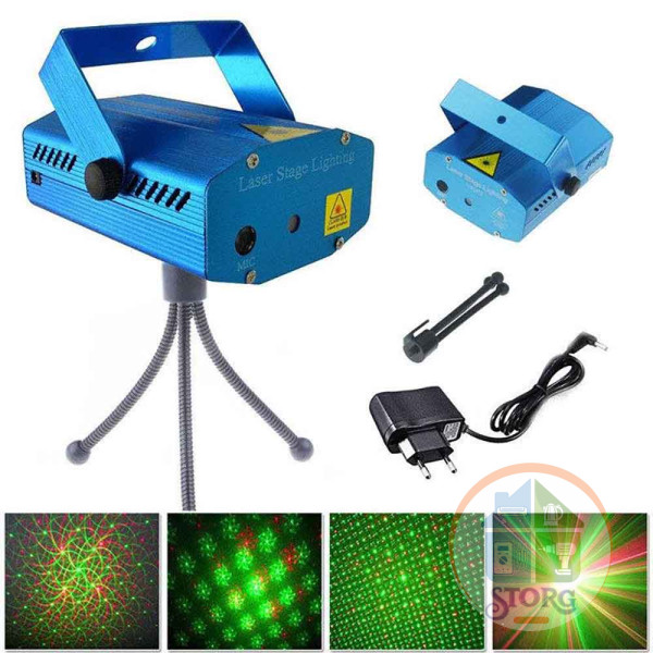 Лазерный проектор S-TORG DISCO LASER FRR-3 разные фигурки