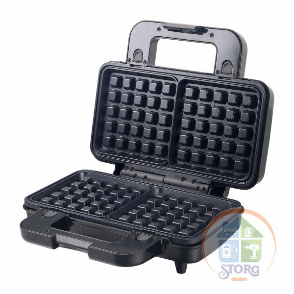 Вафельница SAKURA SA-7425T 1000Вт антипригар покрытие (10702070/181124/5130572/3, Китай)