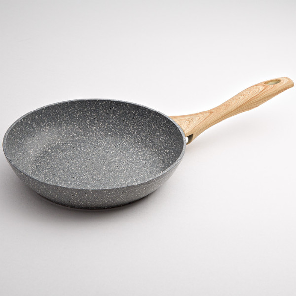 Сковорода ALPENKOK AK-0043A/26N "GREY MARBLE" (Индукц.; d=26см; Алюмин; Антипригарное покрытие)