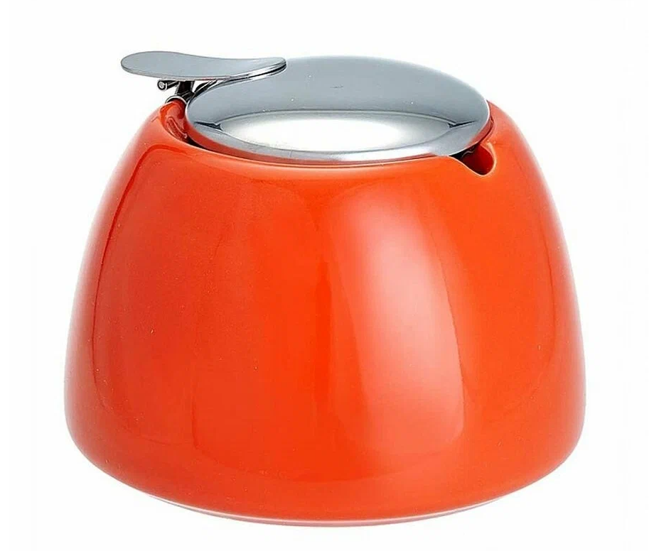 Сахарница Ф19-061E, 450мл, оранжевый Сахарница Ф19-061E, 450мл, оранжевый