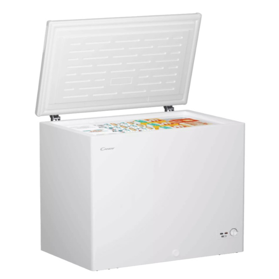 Морозильный ларь Candy CCM301R Белый, 301л, 18 кг/сутки, автономность 39ч, класс A, 84,5х111х62см