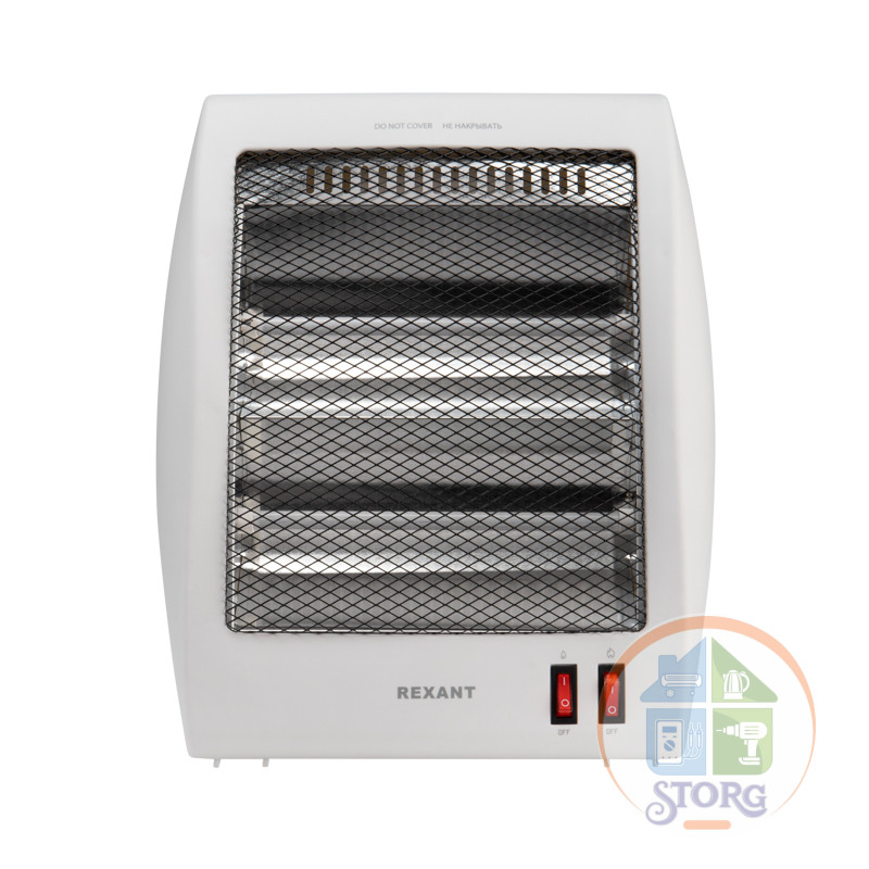 Обогреватель инфракрасный REXANT 60-0058 0,8кВт с кварцевыми трубками REXANT