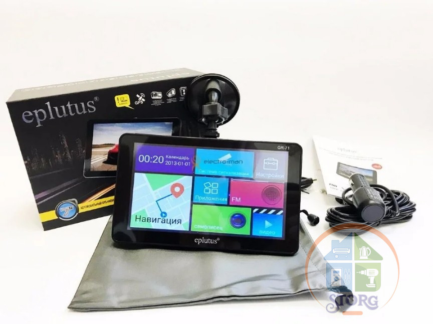 Регистратор+антирадар+навигатор+GPS - Eplutus GR71 на базе Android ( 4в1 !! новинка!!!)