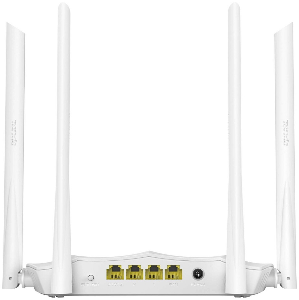 Wi-Fi Роутер TENDA  AC5 V3.0 AC1200 WiFi (LAN 3*10/100), 4*5dBi антенны 2,4 ГГц-5 ГГц)