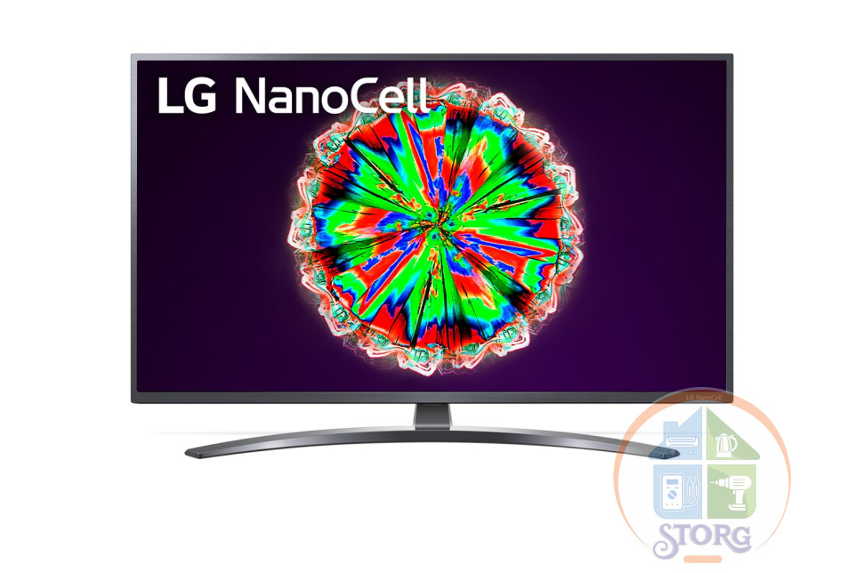 43" Телевизор LG 43NANO796NF черный 3840x2160, Ultra HD, 100Гц, NanoCell, Wi-Fi, Smart TV, DVB-T, DVB-T2, Пульт Magic Remote в комплекте