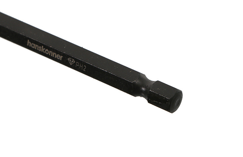 Битва HANSKONNER HKPH2-75-2; Diamond; PH2x75мм; Сталь S2; (2шт)