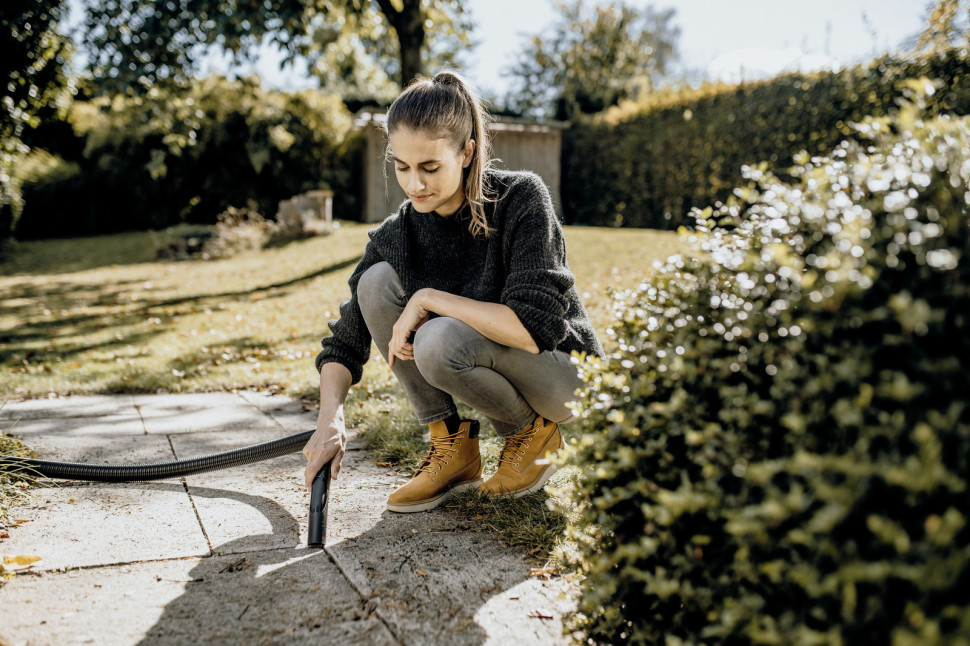 Строительный пылесос Karcher 1.628-360.0, WD 6 P S V-30/6/22/T, 1300Вт, сухая уборка, сбор воды, 30л, мешок/контейнер, Желтый