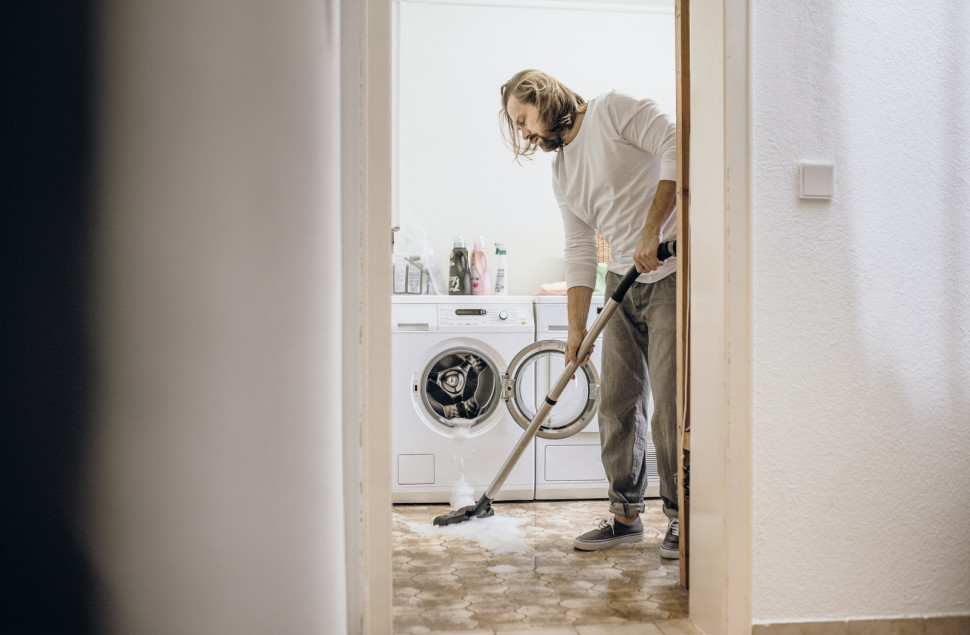 Строительный пылесос Karcher 1.628-360.0, WD 6 P S V-30/6/22/T, 1300Вт, сухая уборка, сбор воды, 30л, мешок/контейнер, Желтый