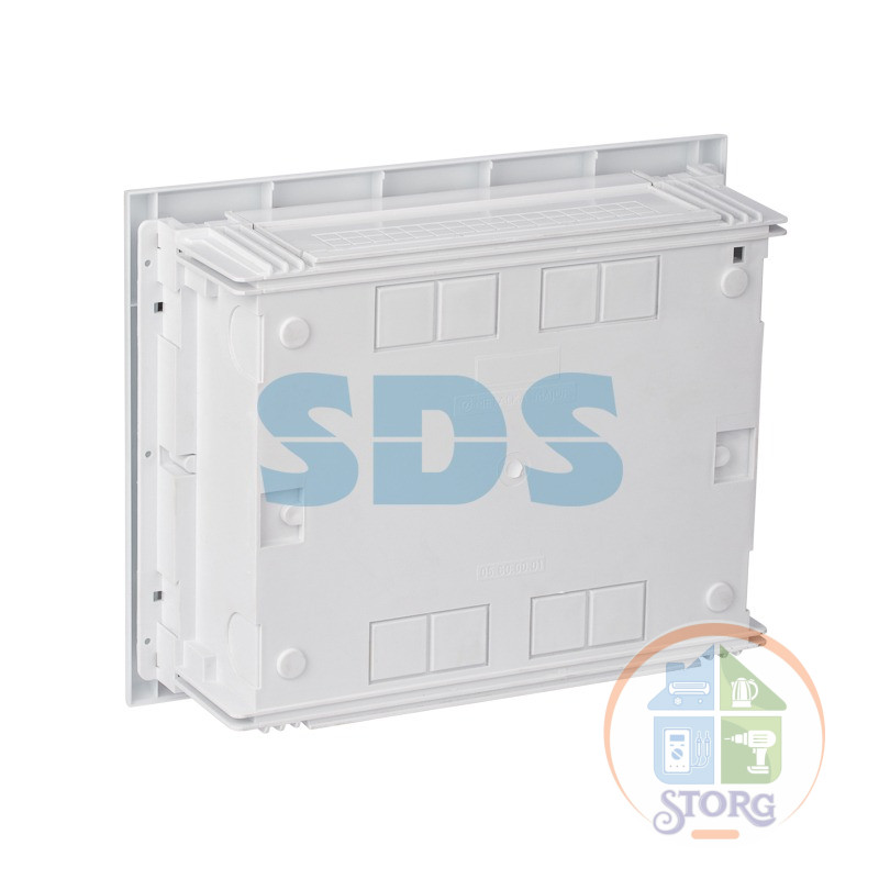 Бокс пластиковый KRANZ ЩРВ-П-12 IP41 белый встраиваемый 300х240х100 мм