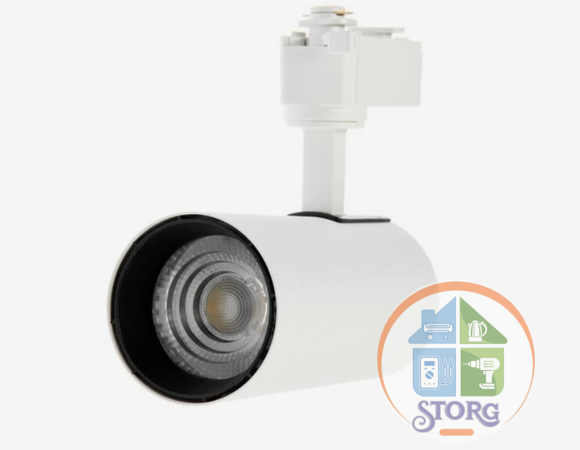 Трековый светильник Luazon Lighting, 24 deg, 20 W, 1400 Lm, 4000K, дневн. бел.,   5198839