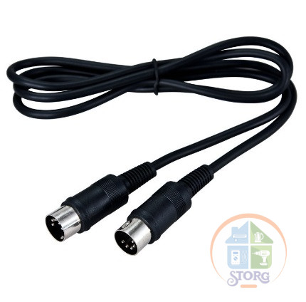 Шнур DIN 5PIN - DIN 5PIN, 1,2м REXANT