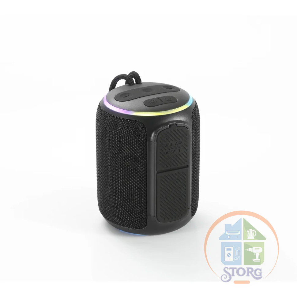 Perfeo Bluetooth-колонка "CASK" 6W, MP3 USB-TF, AUX, FM, HANDS FREE, TWS черная