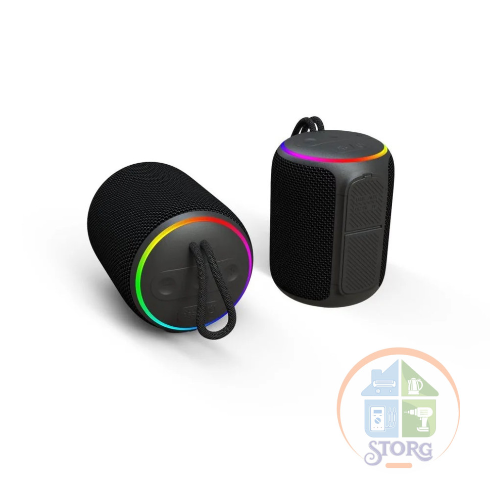 Perfeo Bluetooth-колонка "CASK" 6W, MP3 USB-TF, AUX, FM, HANDS FREE, TWS черная