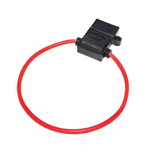 Держатель предохранителя REXANT типа стандарт, прямоугольный, черный, 16-0421