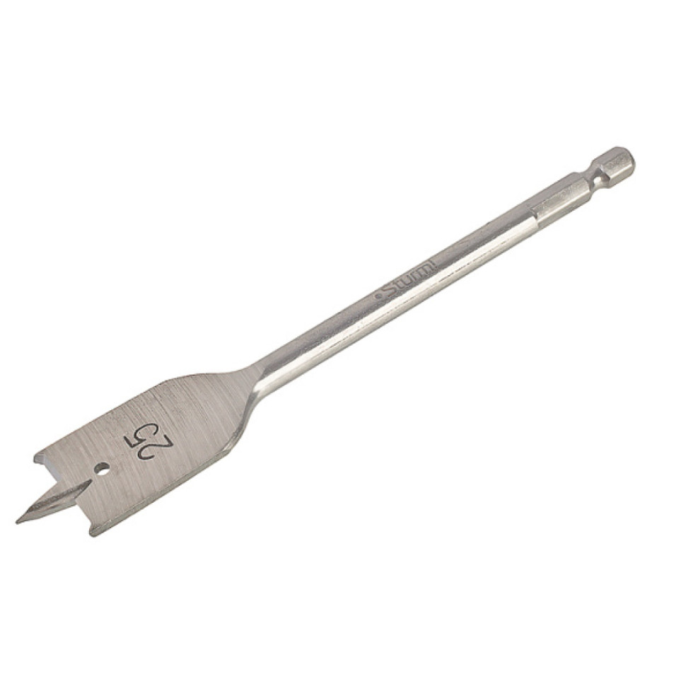 Сверло перовое Sturm! 1055-07-25, по дереву, 25 мм, шестигранный хвостовик