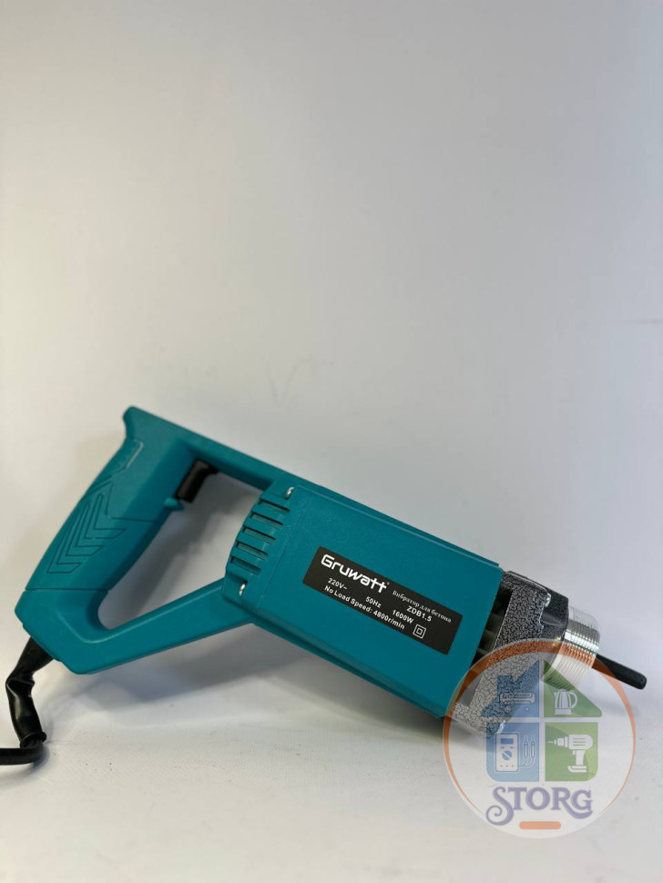 Вибратор для бетона 316U Gruwatt ZDB1.5, 220В/1600, 50 Гц, 1600 Вт