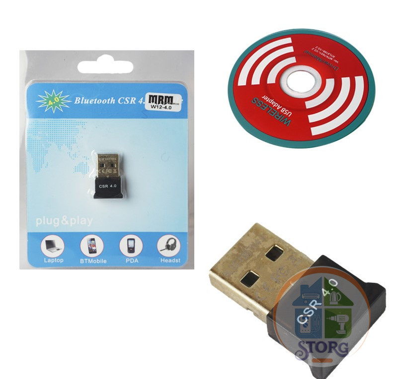 Адаптер USB Bluetooth CSR W12-4.0