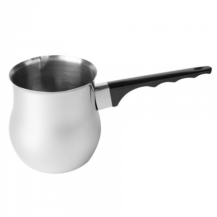 Турка для кофе WEBBER BE-0111, объем 350мл, высококач.нерж.сталь, для всех видов плит