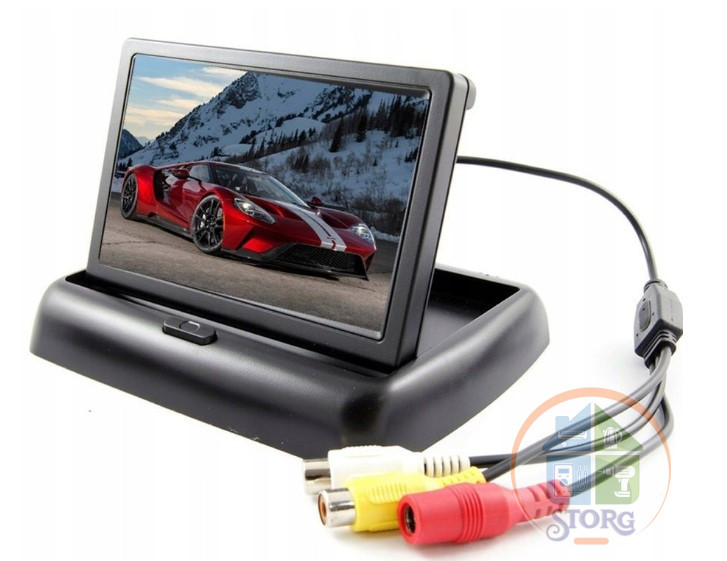 Автомобильный раскладной монитор MX-5202 5.0" + 3rca