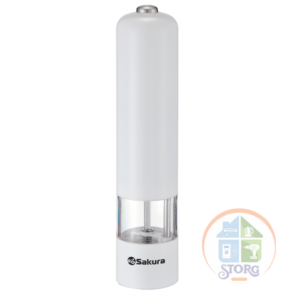 Перцемолка SAKURA SA-6640W, работа от 4хАА батареек, быстро и качественно перемалывает