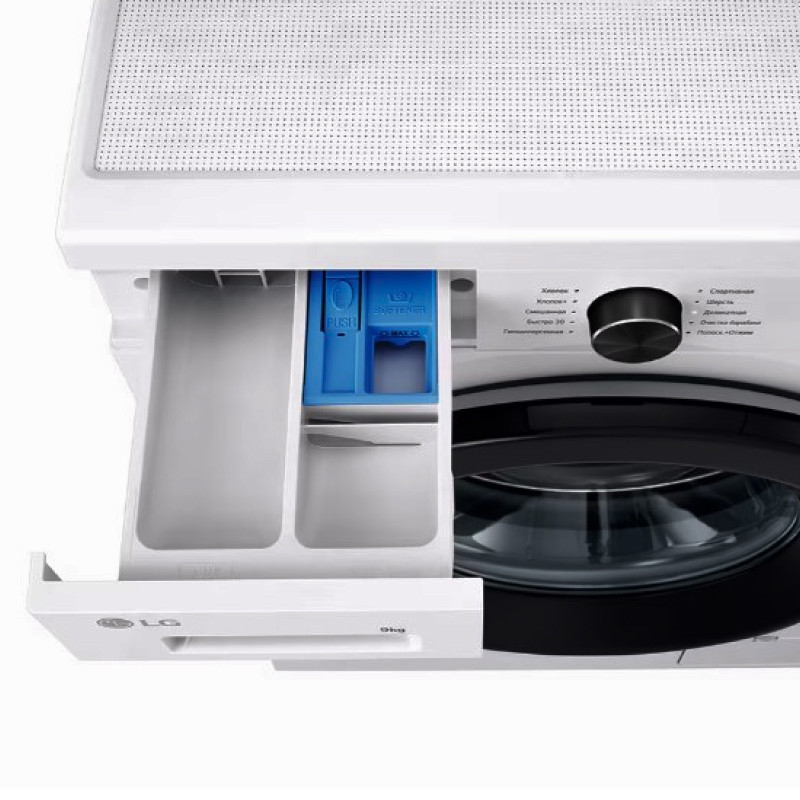 Стиральная машина LG F2Y1VS6W  9кг, 1200об/мин., Инверторный мотор , Пар