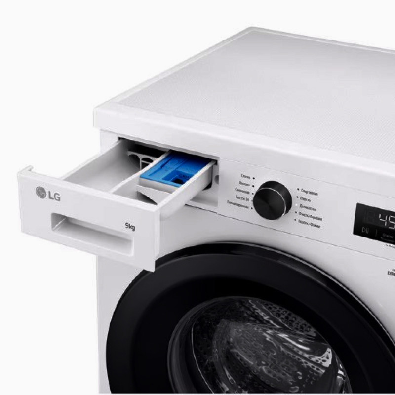 Стиральная машина LG F2Y1VS6W  9кг, 1200об/мин., Инверторный мотор , Пар