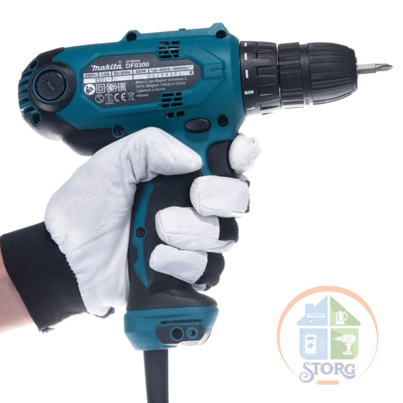 АКЦИЯ! Дрель-шуруповерт Makita DF0300X2, 320 Вт