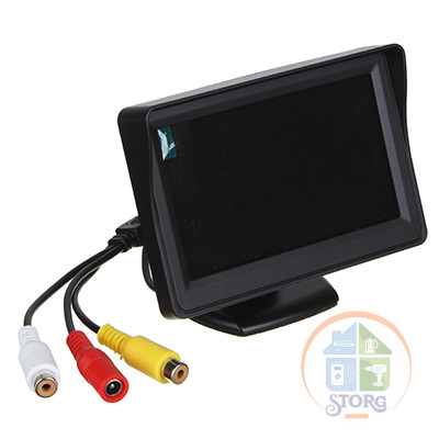 NEW GALAXY Монитор заднего вида, NTSC, 12v ( универсальный на все виды трансопрта )