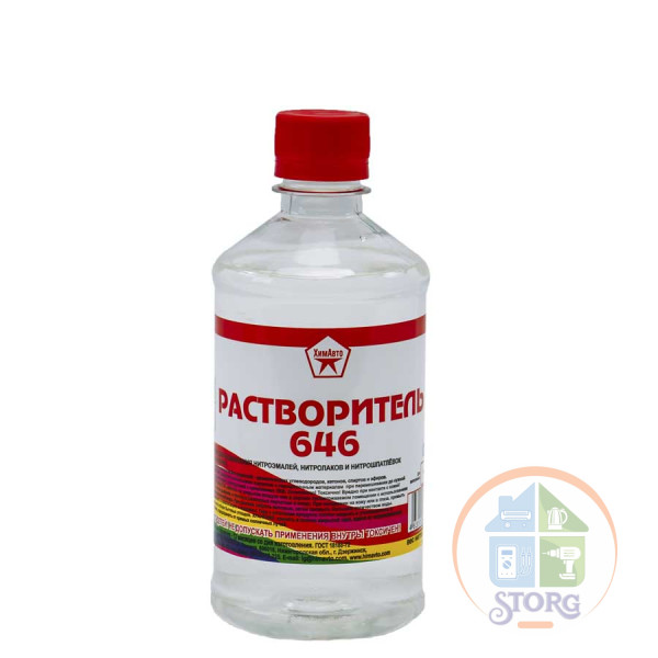 Растворитель 646 / 0.5 л / ХИМАВТО