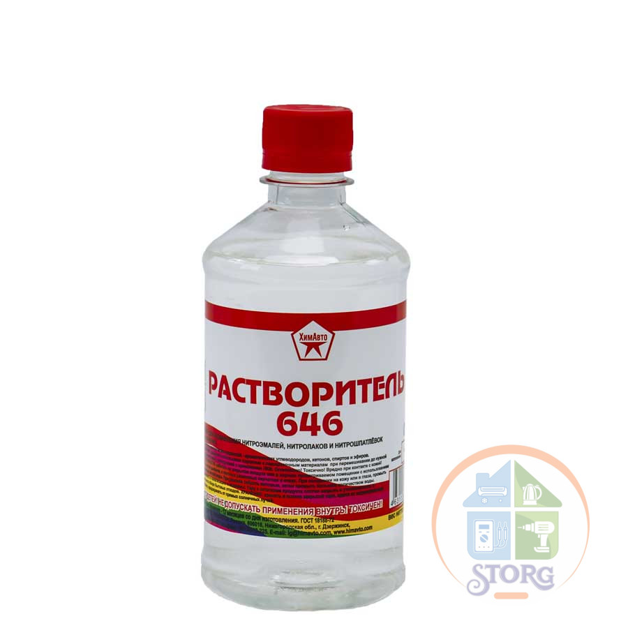 Растворитель 646 / 0.5 л / ХИМАВТО